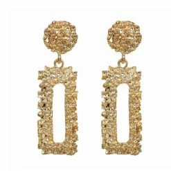 Korting 😍 Liefs Jade Oorbellen Dames | Oorhangers Dames | Grote Oorbellen | Goudkleurig | Rechthoekige Oorbellen | Feestelijke Oorbellen | Lange Oorbellen | Statement Oorbellen | Cadeau Voor Vrouw | Schoencadeautje Sinterklaas | Kerst | Kerstcadeau Voor Vrouwen ✨