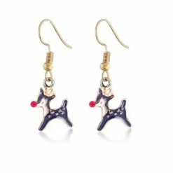 Beste Verkoop 🧨 Ardran & Tookar Kerst Oorbellen - Oorhangers - Rendier - 1 Paar 👏