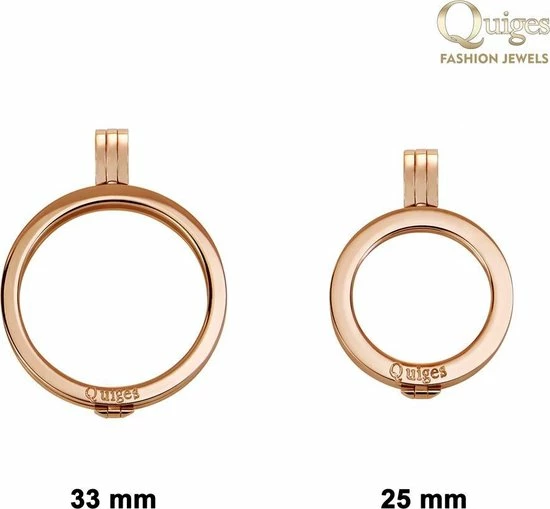 Korting π Quiges - Munthouder Met Ketting En Munt 33mm Zirkonia Infinity - Rosegoudkleurig - ERHS920 π 7 Korting π Quiges - Munthouder Met Ketting En Munt 33mm Zirkonia Infinity - Rosegoudkleurig - ERHS920 π - Afbeelding 5