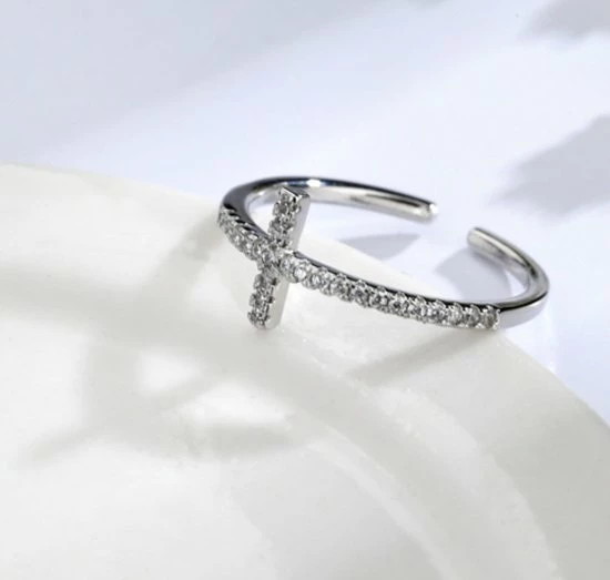 Beste deal π Liefs Jade Ring Dames | Dames Ring | Aanschuifring | Zilveren Dames Ring | 925 Zilver | Onesize | Ring Met Kruis | Religieuze Ring | Zirkonia Steentjes | Cadeau Voor Vrouw | Schoencadeautje Sinterklaas | Black Friday 2022 | Kerst | Kerstcadeau Voor Vrouwen π 4 Beste deal π Liefs Jade Ring Dames | Dames Ring | Aanschuifring | Zilveren Dames Ring | 925 Zilver | Onesize | Ring Met Kruis | Religieuze Ring | Zirkonia Steentjes | Cadeau Voor Vrouw | Schoencadeautje Sinterklaas | Black Friday 2022 | Kerst | Kerstcadeau Voor Vrouwen π - Afbeelding 2