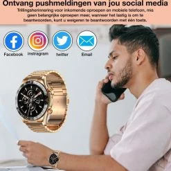 Nieuw π LUXXOZ Smartwatch Heren - Rose Goud - Horloge Heren - Bloeddrukmeter - Stappenteller - Full HD Touchscreen - Android & IOS - 45mm - Gratis Extra Bandjes 𧨠19 Nieuw π LUXXOZ Smartwatch Heren - Rose Goud - Horloge Heren - Bloeddrukmeter - Stappenteller - Full HD Touchscreen - Android & IOS - 45mm - Gratis Extra Bandjes 𧨠-Sieraden-horloges Winkel 550x541 1