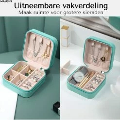 Goedkoopste ๐ Malony® Luxe Sieradendoos - Sieradenhouder - Juwelendoos - Compact – PU Leer - Licht Blauw ๐ 20 Goedkoopste ๐ Malony® Luxe Sieradendoos - Sieradenhouder - Juwelendoos - Compact – PU Leer - Licht Blauw ๐ -Sieraden-horloges Winkel 550x547 6