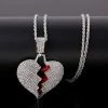 Promo ❤️ TrendFox Gebroken Hart Ketting - Heartbreaker - Zilver Kleurig Met Diamantjes (Zirkonia) - Ketting Heren - Ketting Mannen - Ketting Dames - Sinterklaas Cadeautjes ❤️ 1 Promo ❤️ TrendFox Gebroken Hart Ketting - Heartbreaker - Zilver Kleurig Met Diamantjes (Zirkonia) - Ketting Heren - Ketting Mannen - Ketting Dames - Sinterklaas Cadeautjes ❤️ -Sieraden-horloges Winkel 550x547 9