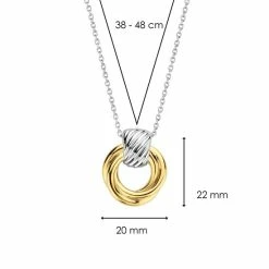 Beste deal 😍 TI SENTO - Milano Collier 3973SY 🎉 -Sieraden-horloges Winkel 550x550 1004