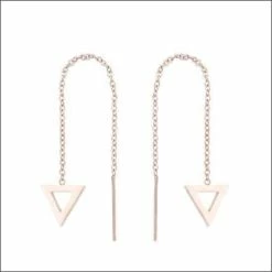 Promo 🤩 Aramat Jewels ® - Stalen Rosékleurige Doortrekoorbellen Driehoek 🥰 8 Promo 🤩 Aramat Jewels ® - Stalen Rosékleurige Doortrekoorbellen Driehoek 🥰 -Sieraden-horloges Winkel 550x550 1017