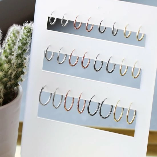 Goedkoopste π Lucardi Oorringen - Zilver - 10 Mm π 5 Goedkoopste π Lucardi Oorringen - Zilver - 10 Mm π - Afbeelding 3