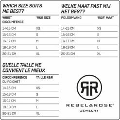 Nieuw 🎉 Rebel & Rose Rebel&Rose Armband - Black Leopard - 8mm 👍 -Sieraden-horloges Winkel 550x550 1055