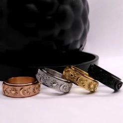Uitgang π Despora Anxiety Ring - (zon Maan) - Stress Ring - Fidget Ring - Draaibare Ring - Angst Ring - Spinner Ring - Zilver Kleurig - (16.50 Mm / Maat 52) π 17 Uitgang π Despora Anxiety Ring - (zon Maan) - Stress Ring - Fidget Ring - Draaibare Ring - Angst Ring - Spinner Ring - Zilver Kleurig - (16.50 Mm / Maat 52) π -Sieraden-horloges Winkel 550x550 11