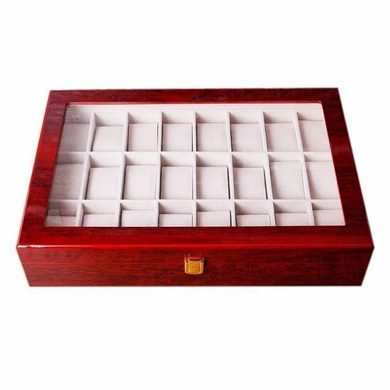 Goedkoop π The β Watch Shop Luxe β Watchbox Voor 24 Horloges - Horloge Doos - Horloge Opslag - Horlogedoos π 5 Goedkoop π The β Watch Shop Luxe β Watchbox Voor 24 Horloges - Horloge Doos - Horloge Opslag - Horlogedoos π - Afbeelding 3