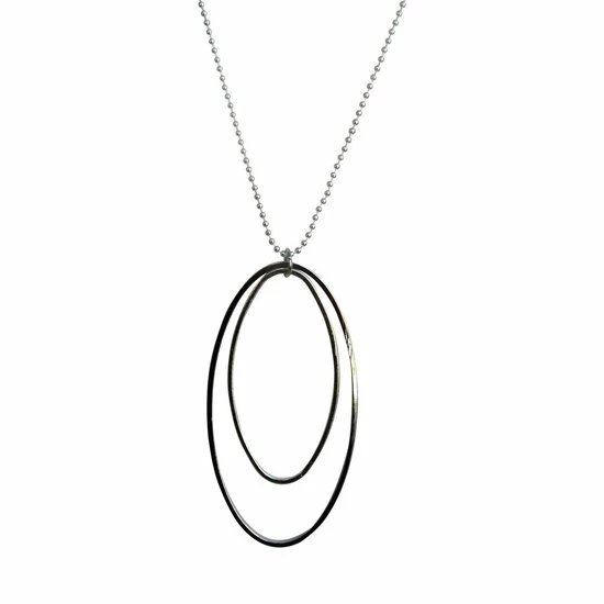 Beste Verkoop π FlowJewels - Lange Ketting - Dames - Zilverkleurig π 5 Beste Verkoop π FlowJewels - Lange Ketting - Dames - Zilverkleurig π - Afbeelding 3