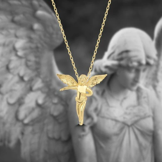 Promo π€© Senay Diamonds And Gold Fancy Ketting Engel, Neckless Angel (14 Karaat Goud) Tijdloos Spiritueel Collier Trendy Energetisch Minimalistisch Massief Goud Bedel Meisje | Cadeau Voor Vrouw π 3 Promo π€© Senay Diamonds And Gold Fancy Ketting Engel, Neckless Angel (14 Karaat Goud) Tijdloos Spiritueel Collier Trendy Energetisch Minimalistisch Massief Goud Bedel Meisje | Cadeau Voor Vrouw π