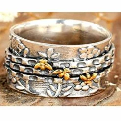 Aanbiedingen β Ocean Of Motion - Ring - Brede Ring - 'Bee Happy' - Bijen Ring - Cadeau - Cadeau Voor Vriendin - Ring Dames - Ring Heren - Ringmaat 63/20.00 Mm π 16 Aanbiedingen β Ocean Of Motion - Ring - Brede Ring - 'Bee Happy' - Bijen Ring - Cadeau - Cadeau Voor Vriendin - Ring Dames - Ring Heren - Ringmaat 63/20.00 Mm π -Sieraden-horloges Winkel 550x550 1147