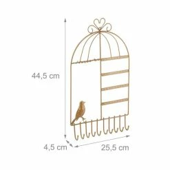 Groothandel β Relaxdays Sieradenhouder Muur - Sieradenrekje - Rekje Voor Kettingen - Sieraden Organizer - Goud π 17 Groothandel β Relaxdays Sieradenhouder Muur - Sieradenrekje - Rekje Voor Kettingen - Sieraden Organizer - Goud π -Sieraden-horloges Winkel 550x550 1170