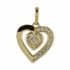Nieuw 😉 Silventi 9NBSAM-G210514 Gouden Hanger - Dames - Hartje - Zirkonia - 11,8 X 11,5 Mm - 14 Karaat - Goud 😀 -Sieraden-horloges Winkel 550x550 1176