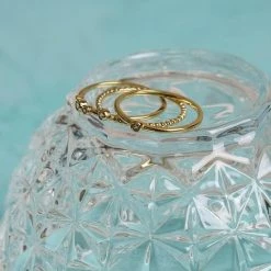 Gloednieuw ⭐ Lucardi - Dames Ring Goldplated Bolletjes Met Zirkonia - Ring - Cadeau - Echt Zilver - Goudkleurig 🤩 -Sieraden-horloges Winkel 550x550 1191