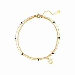 Beste deal 🥰 Geluksarmband - Yehwang - Armband - One Size - Goud 🎁