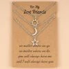 Goedkoop 🛒 Bixorp Friends BFF Ketting Voor 3 Met Zilverkleurige Zon, Maan & Ster - Vriendschapsketting Meisjes - Best Friends Ketting Vriendschap Cadeau Voor Drie 😉 -Sieraden-horloges Winkel 550x550 1226