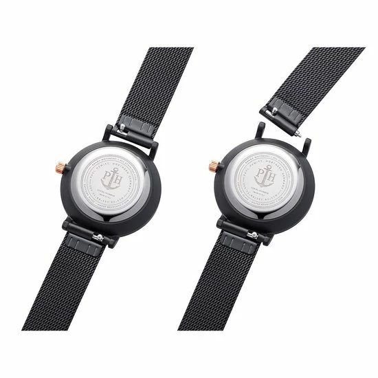 Begroting 𧨠Paul Hewitt Sailor Line Modest - Horloge - Zwart - Staal - 28mm π 6 Begroting 𧨠Paul Hewitt Sailor Line Modest - Horloge - Zwart - Staal - 28mm π - Afbeelding 4