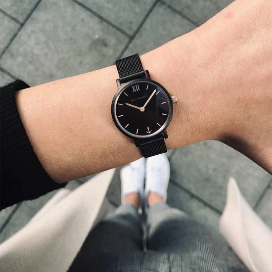 Begroting 𧨠Paul Hewitt Sailor Line Modest - Horloge - Zwart - Staal - 28mm π 7 Begroting 𧨠Paul Hewitt Sailor Line Modest - Horloge - Zwart - Staal - 28mm π - Afbeelding 5