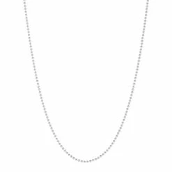 Hete verkoop โจ Fako Bijoux® - Bolletjes Ketting - Ball Chain - RVS - Stainless Steel - 1.5mm - 60cm - Zilverkleurig - Sinterklaas & Kerst โจ