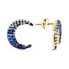 Goedkoop 👏 QoF 18K Goud Oorbellen Met Blauw Zirkonia Crystal Maan 😍 -Sieraden-horloges Winkel 550x550 1267