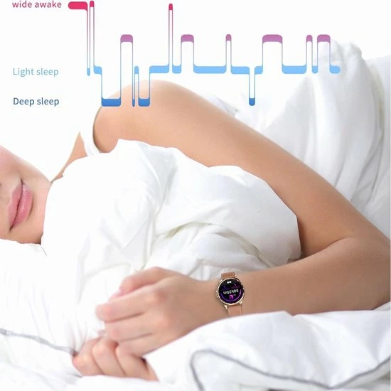 Goedkoop 🛒 Belesy® MARS - Smartwatch Dames - Smartwatch Heren - Horloge - Bloeddruk - ECG - Stappenteller - 1.3 Inch - Kleurenscherm - Full Touch - Zilver - Staal - Schakel 🔔 12 Goedkoop 🛒 Belesy® MARS - Smartwatch Dames - Smartwatch Heren - Horloge - Bloeddruk - ECG - Stappenteller - 1.3 Inch - Kleurenscherm - Full Touch - Zilver - Staal - Schakel 🔔 - Afbeelding 10