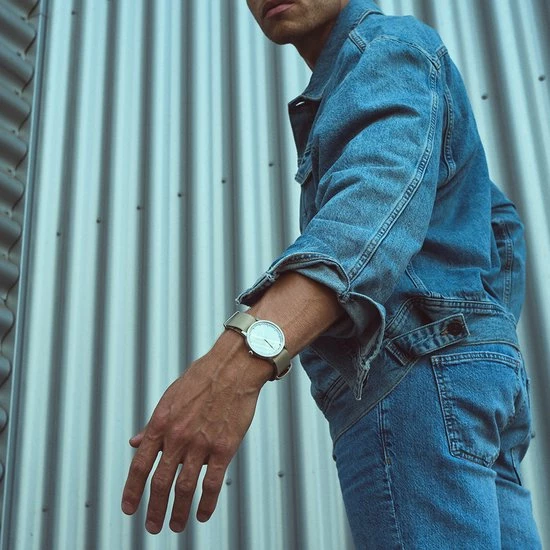 Coupon π LEFF Amsterdam - T40 - Horloge - Nylon - Staal/Zandkleurig - Ø 40mm π 9 Coupon π LEFF Amsterdam - T40 - Horloge - Nylon - Staal/Zandkleurig - Ø 40mm π - Afbeelding 7