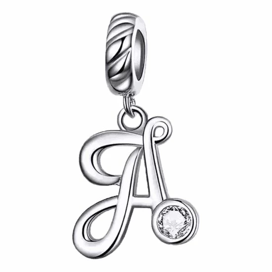Korting ๐ Tracelet - Zilveren Bedels - Sierletter A Bedel | Charm Letter A Alfabetbedel | Met Grote Zirkonia | 925 Sterling Zilver - Pandora Compatible - 925 Zilver Certificaat - In Leuke Cadeauverpakking - Kerst Tip ๐ 3 Korting ๐ Tracelet - Zilveren Bedels - Sierletter A Bedel | Charm Letter A Alfabetbedel | Met Grote Zirkonia | 925 Sterling Zilver - Pandora Compatible - 925 Zilver Certificaat - In Leuke Cadeauverpakking - Kerst Tip ๐