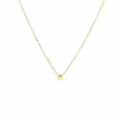Kopen 🔔 Michelle Bijoux Letter-Ketting-R-Goud 🛒