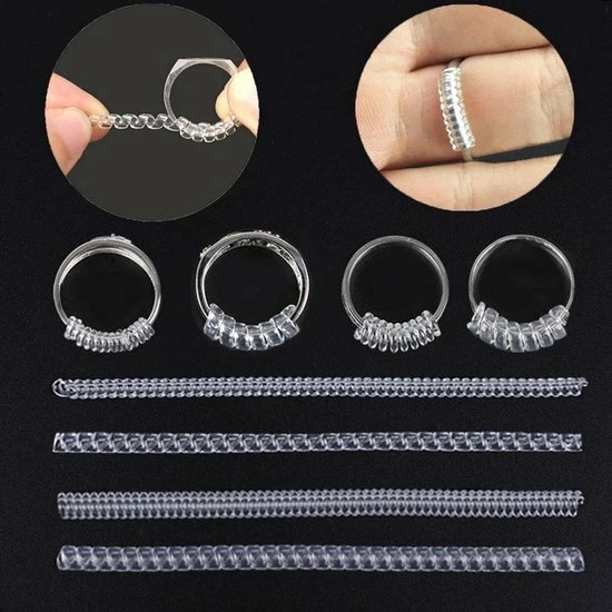 Promo 😉 Fako Bijoux® - Ringverkleiner Set - Ring Verkleiner - 8 Stuks Van 10cm - Transparant 😍 5 Promo 😉 Fako Bijoux® - Ringverkleiner Set - Ring Verkleiner - 8 Stuks Van 10cm - Transparant 😍 - Afbeelding 3