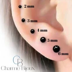 Beste recensies van 💯 3 Paar Oorknopjes-Zwart- Allergievrij- 3-4-5 Mm- Kunststof- Charme Bijoux 😍 -Sieraden-horloges Winkel 550x550 21