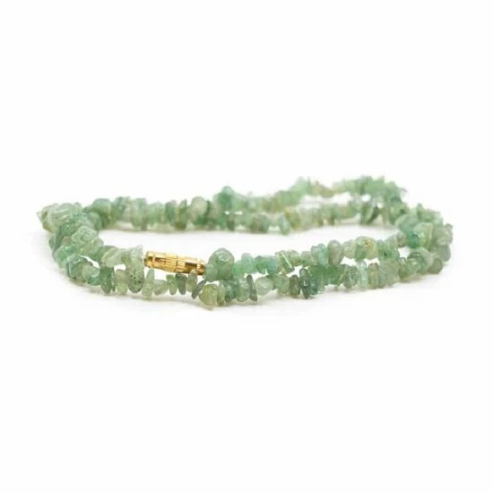 Hete verkoop π Spiru Edelsteen Splitketting Groene Aventurijn (45 Cm) π 4 Hete verkoop π Spiru Edelsteen Splitketting Groene Aventurijn (45 Cm) π - Afbeelding 2