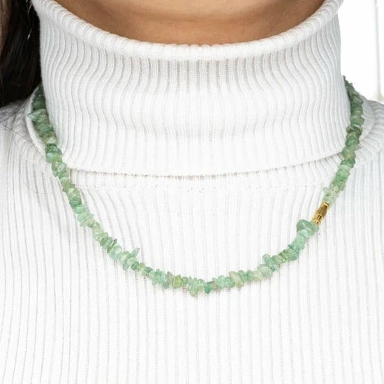 Hete verkoop π Spiru Edelsteen Splitketting Groene Aventurijn (45 Cm) π 6 Hete verkoop π Spiru Edelsteen Splitketting Groene Aventurijn (45 Cm) π - Afbeelding 4