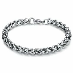 Beste Verkoop 🔔 Fako Bijoux® - Schakelarmband Vossenstaart - Rond Gevlochten - Staal - RVS - 7mm - 16cm - Zilverkleurig ⭐ 10 Beste Verkoop 🔔 Fako Bijoux® - Schakelarmband Vossenstaart - Rond Gevlochten - Staal - RVS - 7mm - 16cm - Zilverkleurig ⭐ -Sieraden-horloges Winkel 550x550 305