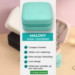 Goedkoopste ๐ Malony® Luxe Sieradendoos - Sieradenhouder - Juwelendoos - Compact – PU Leer - Licht Blauw ๐ 19 Goedkoopste ๐ Malony® Luxe Sieradendoos - Sieradenhouder - Juwelendoos - Compact – PU Leer - Licht Blauw ๐ -Sieraden-horloges Winkel 550x550 311
