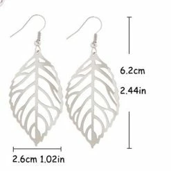 Uitgang π― Yada Oorhangers Blad Leaf - Zilverkleurig π€© 10 Uitgang π― Yada Oorhangers Blad Leaf - Zilverkleurig π€© -Sieraden-horloges Winkel 550x550 317