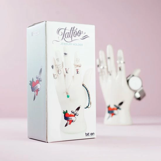 Coupon β¨ Bitten Hand Sieradenhouder - Tattoo π 6 Coupon β¨ Bitten Hand Sieradenhouder - Tattoo π - Afbeelding 4