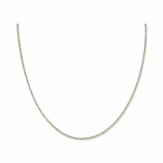 Top 10 π New Bling 9NBG-0363 Gouden Ketting - Jasseron - 1,3 Mm - 35 + 2 + 2 Cm - 14 Karaat - Goud π 3 Top 10 π New Bling 9NBG-0363 Gouden Ketting - Jasseron - 1,3 Mm - 35 + 2 + 2 Cm - 14 Karaat - Goud π