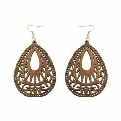 Beste Pirce 🔥 Yada Oorhangers - Natuurlijk Bruin Ethnic - Dames 🔔