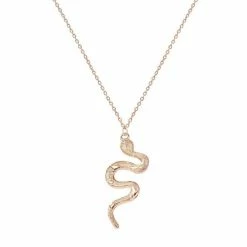 Beste recensies van 😍 NiSy.nl Slang Ketting | Snake Slangen Hanger | Dier Goudkleurig 🥰