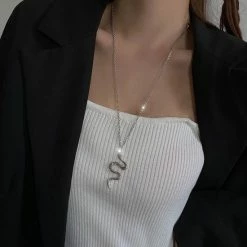 Beste recensies van 😍 NiSy.nl Slang Ketting | Snake Slangen Hanger | Dier Goudkleurig 🥰 -Sieraden-horloges Winkel 550x550 419
