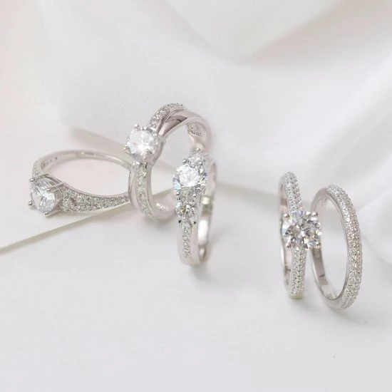 Hete verkoop π Lucardi - Dames Ring Met Zirkonia - Ring - Cadeau - Echt Zilver - Zilverkleurig π 9 Hete verkoop π Lucardi - Dames Ring Met Zirkonia - Ring - Cadeau - Echt Zilver - Zilverkleurig π - Afbeelding 7