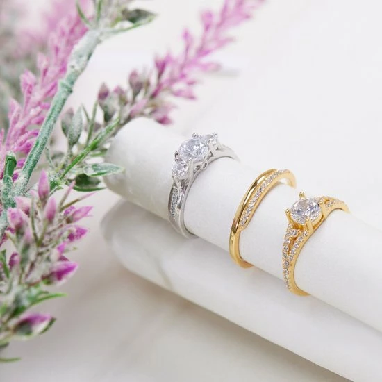 Hete verkoop π Lucardi - Dames Ring Met Zirkonia - Ring - Cadeau - Echt Zilver - Zilverkleurig π 11 Hete verkoop π Lucardi - Dames Ring Met Zirkonia - Ring - Cadeau - Echt Zilver - Zilverkleurig π - Afbeelding 9