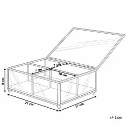 Promo 𧨠Beliani SAINTES - Sieradendoos - Goud - Glas π― 16 Promo 𧨠Beliani SAINTES - Sieradendoos - Goud - Glas π― -Sieraden-horloges Winkel 550x550 431