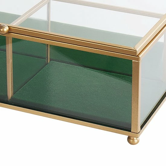 Promo 𧨠Beliani SAINTES - Sieradendoos - Goud - Glas π― 10 Promo 𧨠Beliani SAINTES - Sieradendoos - Goud - Glas π― - Afbeelding 8