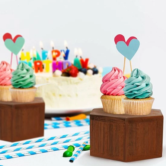 Nieuw π Belle Vous Houten Hexagonale Display Risers (6 Pak) – Houten Standaarden Voor Planken En Balies – Stapsgewijze Plinten Voor Sieraden, Verkoop, Miniaturen, Cupcakes En Desserts β¨ 4 Nieuw π Belle Vous Houten Hexagonale Display Risers (6 Pak) – Houten Standaarden Voor Planken En Balies – Stapsgewijze Plinten Voor Sieraden, Verkoop, Miniaturen, Cupcakes En Desserts β¨ - Afbeelding 2