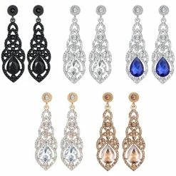 Aanbiedingen β Victorious Dames Oorbellen – Zirkonia Kristal Druppel Oorhangers – Roségoud/Champagne – 6cm π 14 Aanbiedingen β Victorious Dames Oorbellen – Zirkonia Kristal Druppel Oorhangers – Roségoud/Champagne – 6cm π -Sieraden-horloges Winkel 550x550 443