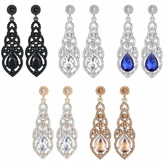 Aanbiedingen β Victorious Dames Oorbellen – Zirkonia Kristal Druppel Oorhangers – Roségoud/Champagne – 6cm π 7 Aanbiedingen β Victorious Dames Oorbellen – Zirkonia Kristal Druppel Oorhangers – Roségoud/Champagne – 6cm π - Afbeelding 5