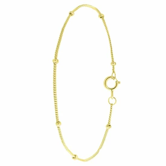 Beste deal π€© Lucardi - Dames Armband Bolletjes Mix&Match - Echt Zilver - Armband - Cadeau - 19 Cm - Goudkleurig π 3 Beste deal π€© Lucardi - Dames Armband Bolletjes Mix&Match - Echt Zilver - Armband - Cadeau - 19 Cm - Goudkleurig π