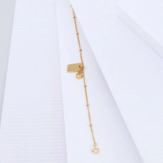 Beste deal π€© Lucardi - Dames Armband Bolletjes Mix&Match - Echt Zilver - Armband - Cadeau - 19 Cm - Goudkleurig π 5 Beste deal π€© Lucardi - Dames Armband Bolletjes Mix&Match - Echt Zilver - Armband - Cadeau - 19 Cm - Goudkleurig π - Afbeelding 3